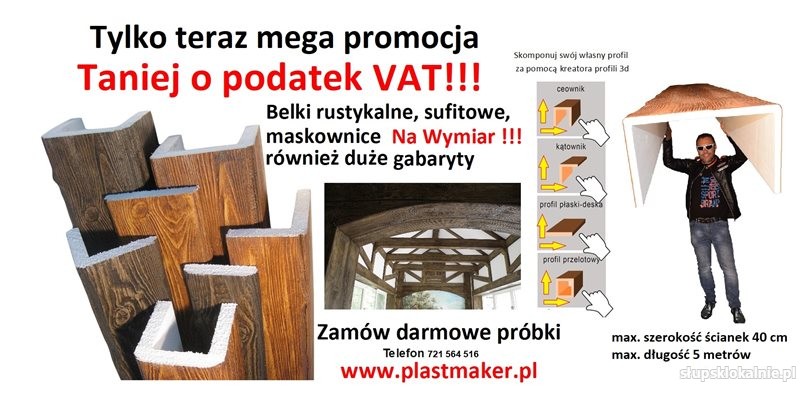 Imitacje drewna na wymiar - Taniej O VAT!